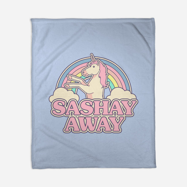 Sashay Away-none fleece blanket-Thiago Correa