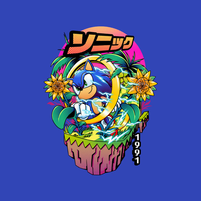Sonic Speed-none matte poster-iqbalgarint