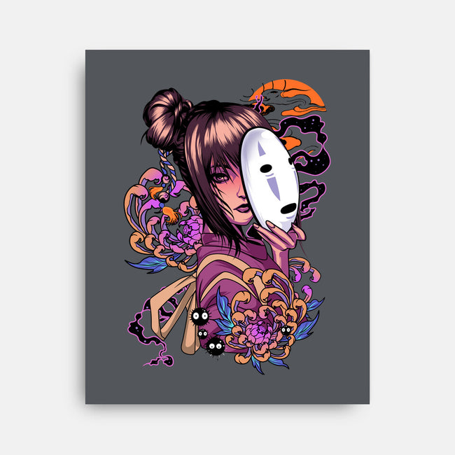 Chihiro Spirit-none stretched canvas-heydale