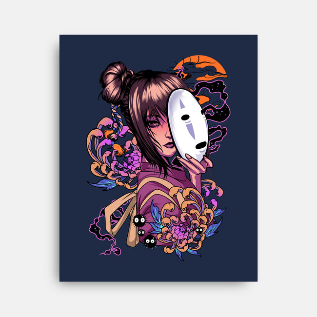 Chihiro Spirit-none stretched canvas-heydale
