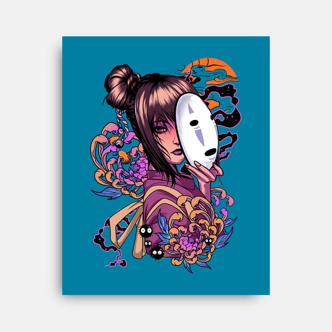 Chihiro Spirit-none stretched canvas-heydale