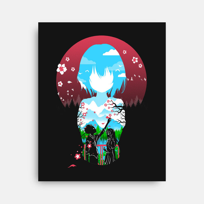 A Silent Love-none stretched canvas-constantine2454