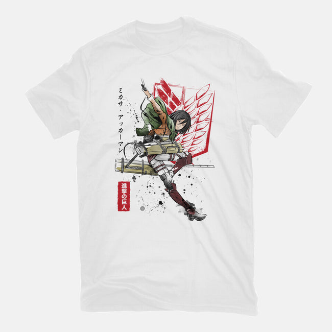 Soldier Mikasa-mens basic tee-DrMonekers