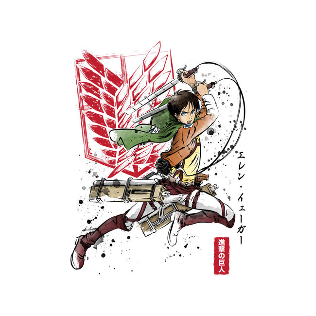 Soldier Eren-mens basic tee-DrMonekers
