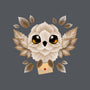 Owl Mail Of Leaves-none stretched canvas-NemiMakeit
