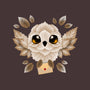 Owl Mail Of Leaves-none memory foam bath mat-NemiMakeit