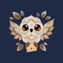 Owl Mail Of Leaves-none drawstring bag-NemiMakeit