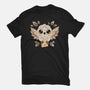 Owl Mail Of Leaves-mens basic tee-NemiMakeit