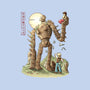 The Robot In The Sky-baby basic onesie-saqman