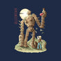 The Robot In The Sky-baby basic tee-saqman