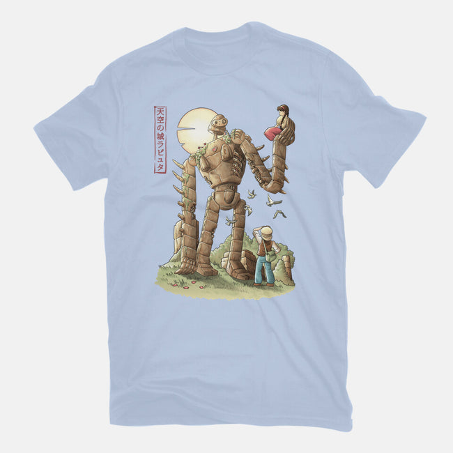 The Robot In The Sky-mens long sleeved tee-saqman