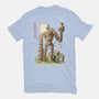 The Robot In The Sky-mens long sleeved tee-saqman
