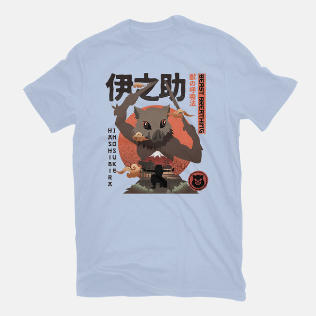 Beast Breathing-unisex basic tee-hirolabs