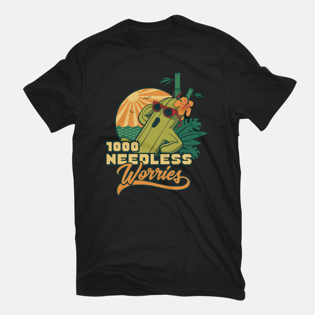 1000 Needless Worries-mens long sleeved tee-Sergester