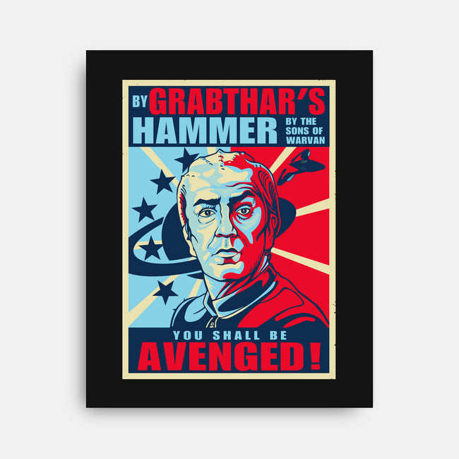By Grabthar's Hammer-none stretched canvas-daobiwan