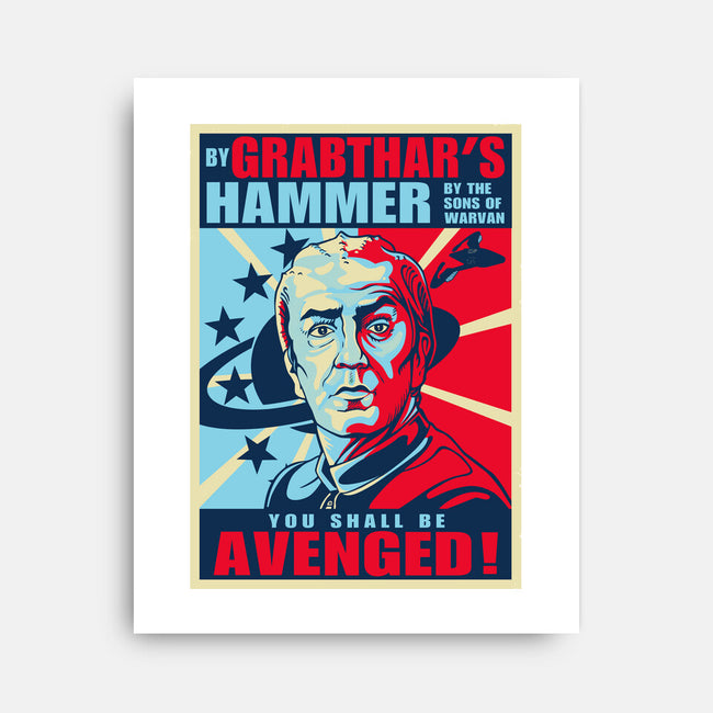 By Grabthar's Hammer-none stretched canvas-daobiwan