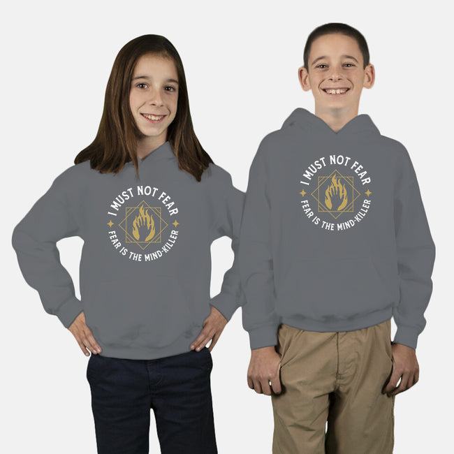I Must Not Fear-youth pullover sweatshirt-demonigote