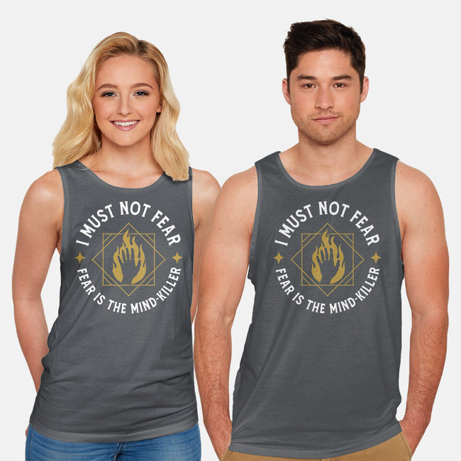 I Must Not Fear-unisex basic tank-demonigote