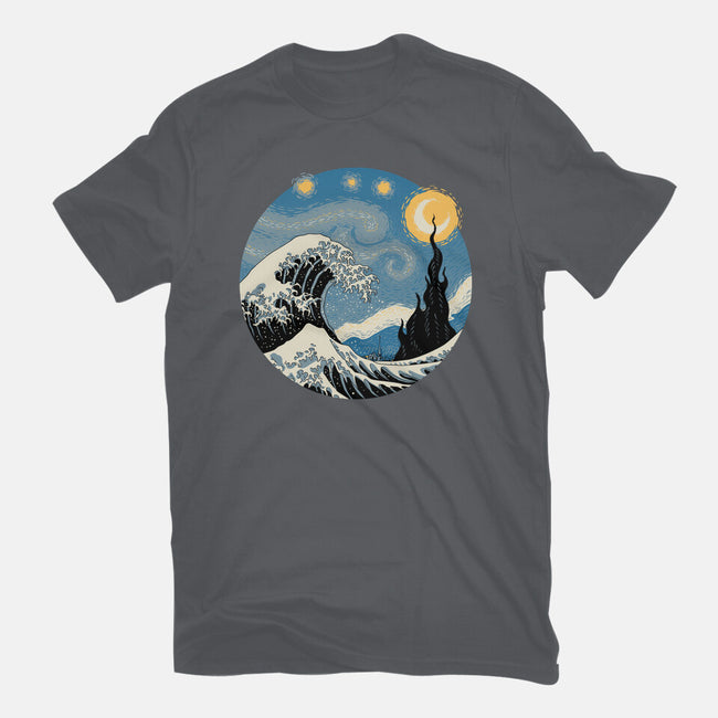 The Great Starry Wave-unisex basic tee-vp021