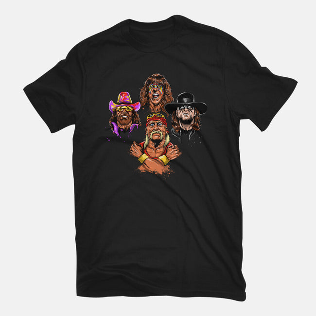 Wrestlers Rhapsody-youth basic tee-zascanauta