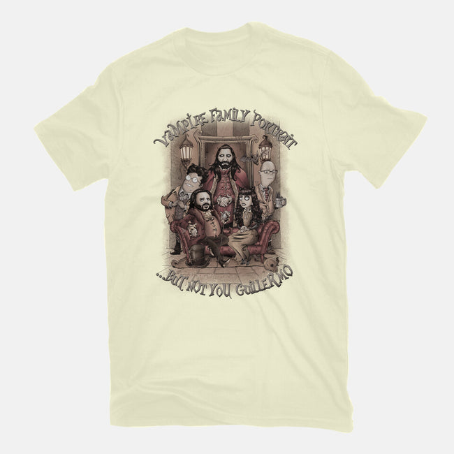 Vampire Family Portrait-youth basic tee-saqman
