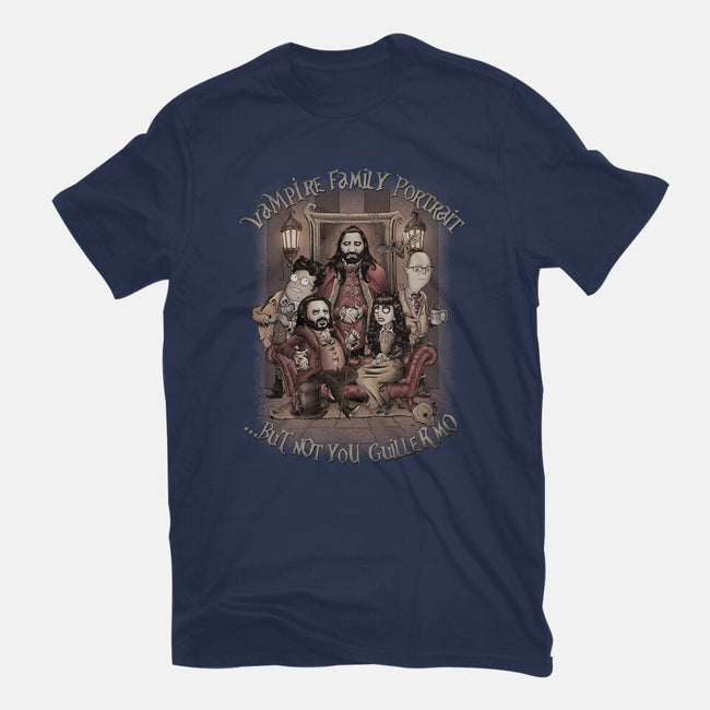 Vampire Family Portrait-youth basic tee-saqman
