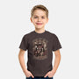 Vampire Family Portrait-youth basic tee-saqman