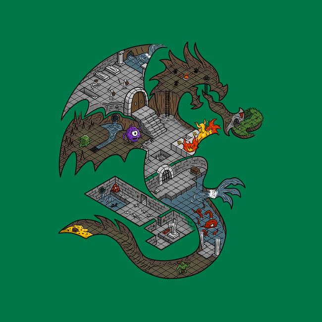 Dungeons in Dragons-baby basic onesie-Paul Simic