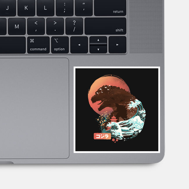 Kaiju Edo-none glossy sticker-dandingeroz