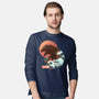 Kaiju Edo-mens long sleeved tee-dandingeroz