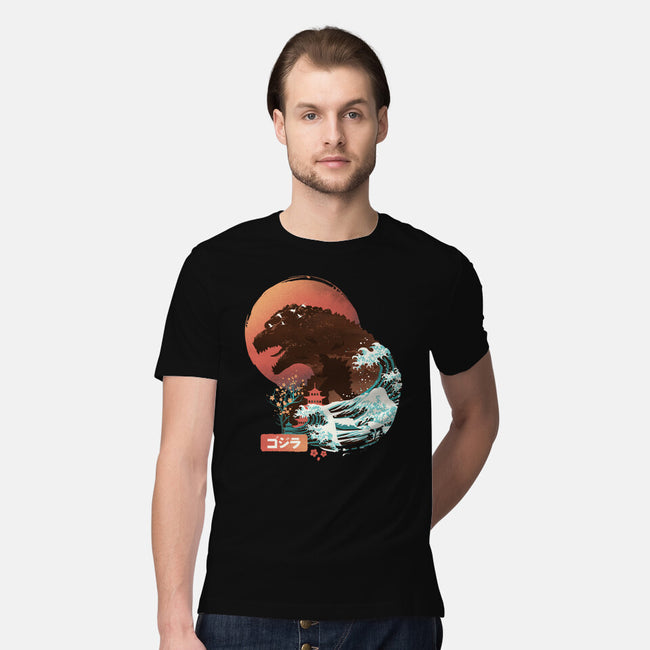 Kaiju Edo-mens premium tee-dandingeroz