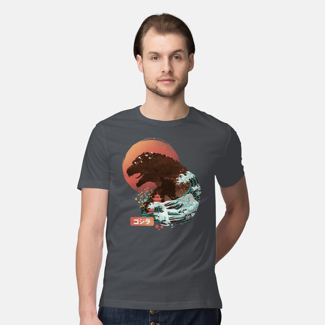 Kaiju Edo-mens premium tee-dandingeroz
