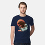 Kaiju Edo-mens premium tee-dandingeroz