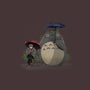 My Neighbor Meme-none non-removable cover w insert throw pillow-dandingeroz