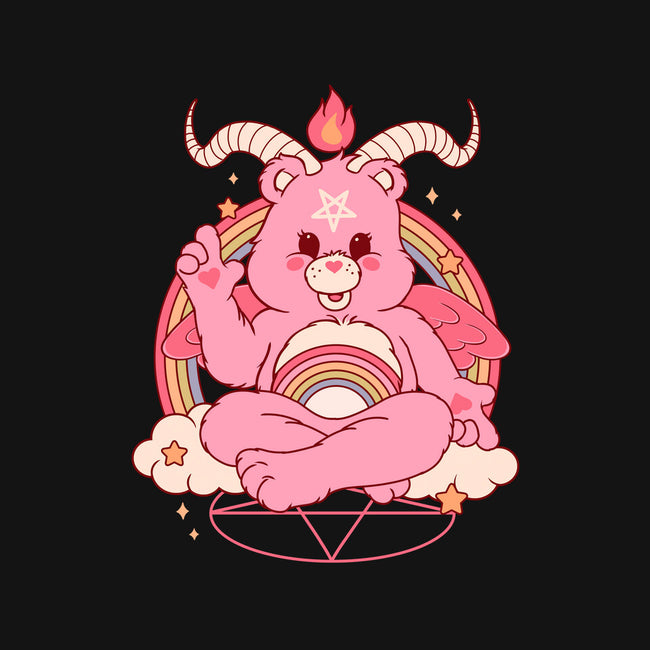 Bearphomet-baby basic tee-Thiago Correa