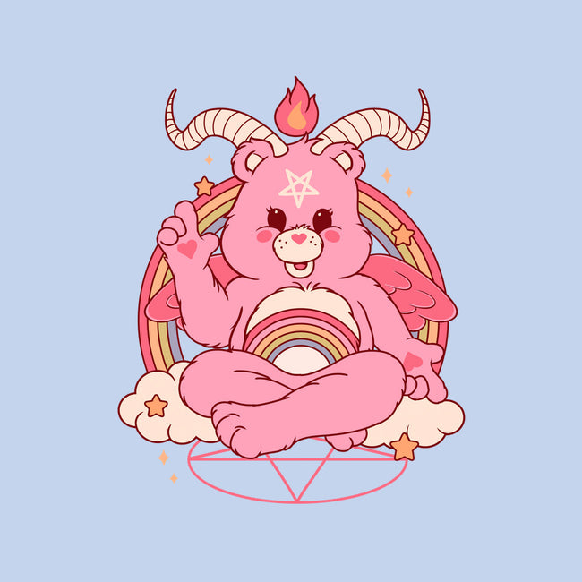 Bearphomet-baby basic tee-Thiago Correa