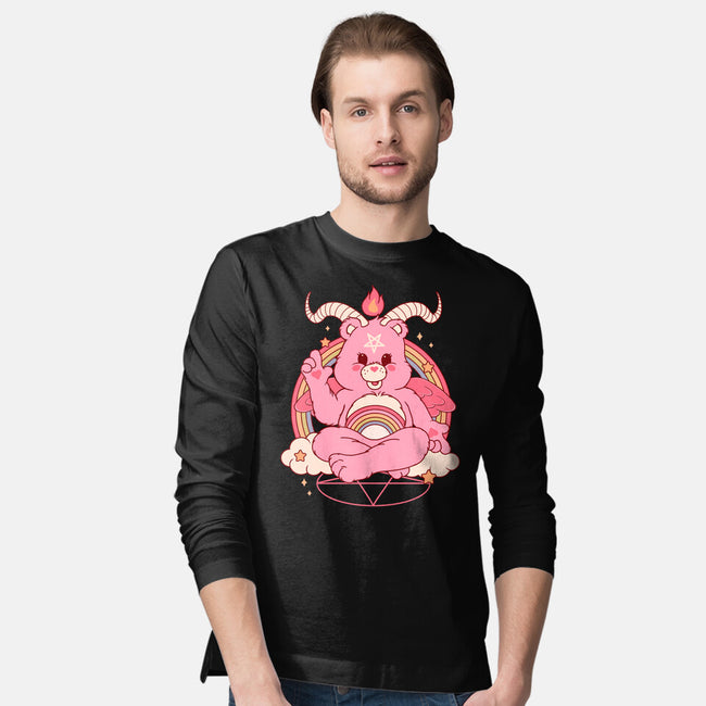 Bearphomet-mens long sleeved tee-Thiago Correa