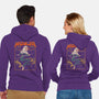 Nunja-unisex zip-up sweatshirt-gloopz