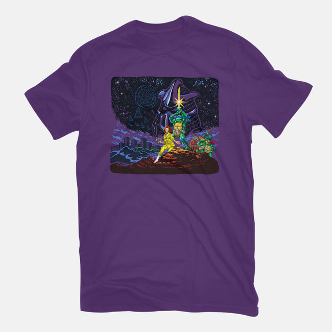 Pizza Wars-mens basic tee-ugurbs