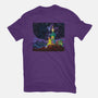 Pizza Wars-mens basic tee-ugurbs