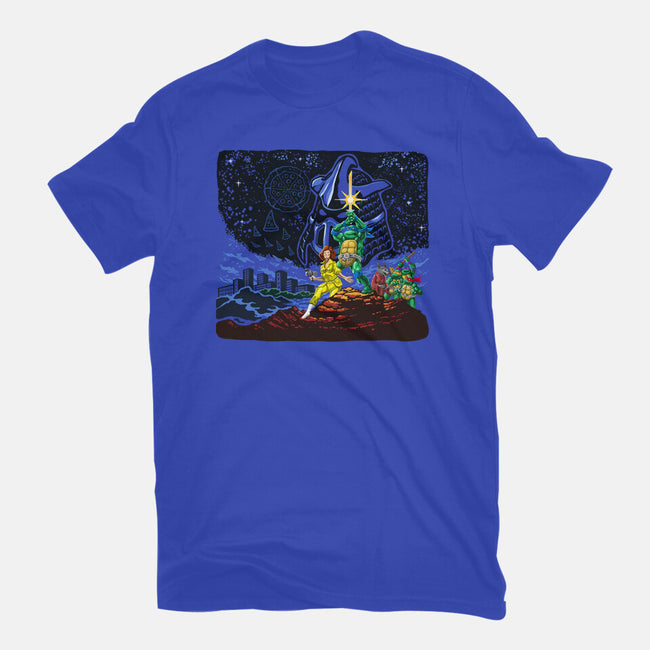 Pizza Wars-womens basic tee-ugurbs