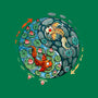 Yin Yang Koi-youth basic tee-Vallina84