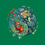 Yin Yang Koi-none adjustable tote-Vallina84
