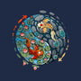 Yin Yang Koi-mens basic tee-Vallina84