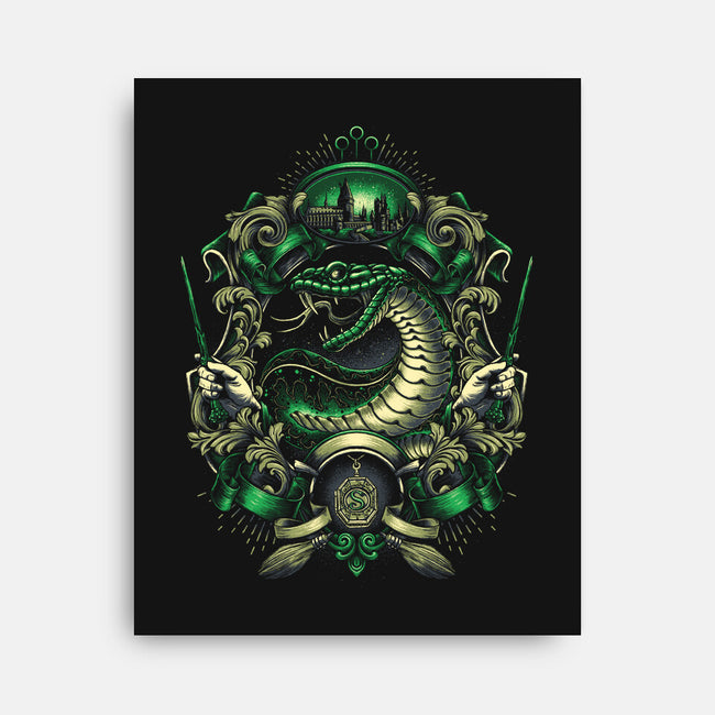 House of the Cunning-none stretched canvas-glitchygorilla