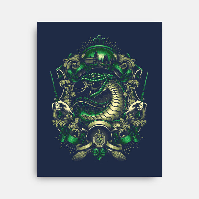 House of the Cunning-none stretched canvas-glitchygorilla