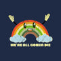 We're All Gonna Die-none stretched canvas-benyamine12