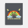We're All Gonna Die-none stretched canvas-benyamine12