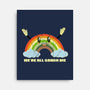 We're All Gonna Die-none stretched canvas-benyamine12