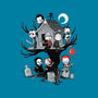 Horror Tree House-unisex basic tee-DoOomcat